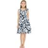 image:imageMatchable Family Hawaiian Tropical Luau Men Women Girl Boy Clothes in Classic Vintage Hibiscus NavyGirl Wrap