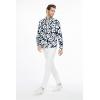 image:imageMatchable Family Hawaiian Tropical Luau Men Women Girl Boy Clothes in Classic Vintage Hibiscus NavyMen Long Sleeve
