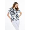 image:imageMatchable Family Hawaiian Tropical Luau Men Women Girl Boy Clothes in Classic Vintage Hibiscus NavyWomen Shirt