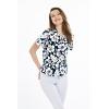 image:imageMatchable Family Hawaiian Tropical Luau Men Women Girl Boy Clothes in Classic Vintage Hibiscus NavyWomen Shirt