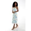 image:imageHawaii Hangover Womens Hawaiian Luau Halter Floral Print Dress in Pacific PalmPacific Palm Cream