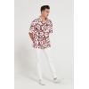 image:imageHawaii Hangover Hawaiian Shirt Aloha Shirt in Classic Hibiscus RedVintage Classic Hibiscus  Burgundy