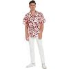 image:imageHawaii Hangover Hawaiian Shirt Aloha Shirt in Classic Hibiscus RedVintage Classic Hibiscus  Burgundy