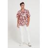 image:imageHawaii Hangover Hawaiian Shirt Aloha Shirt in Classic Hibiscus RedVintage Classic Hibiscus  Burgundy