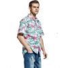image:imageMens Hawaiian Shirt Aloha Shirt in New Classic DesignFlamingo in Love White