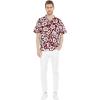 image:imageHawaii Hangover Hawaiian Shirt Aloha Shirt in Classic Hibiscus RedVintage Classic Hibiscus  Burgundy