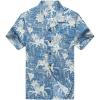 image:imageMens Hawaiian Shirt Aloha Shirt in New Classic DesignVintage Blue Pineapple Floral