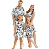 image:imageMatchable Family Hawaiian Luau Men Women Girl Boy Clothes in Purple Orchid