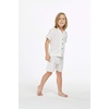image:imageHawaii Hangover Boy Aloha Linen Cotton Shirt Cabana Set in Shark ToothShark Tooth