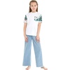image:imageKids Hawaiian TShirt Aloha TShirt Mint Forest