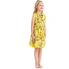 image:imageGirl Hawaiian Collar Shirt Dress in Garden Poppy Yellow