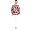 image:imageHawaii Hangover Mens Hawaiian Long Sleeve Shirt Aloha Shirt Flamingo in Love WhiteVintage Classic Hibiscus  Burgundy