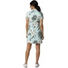 image:imageHawaii Hangover Family Matching Tropical Polo Shirts amp Polo Dresses  Wispy Cereus Light Blue Resort Golf OutfitsWomen Polo Dress Tropical Print