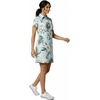 image:imageHawaii Hangover Family Matching Tropical Polo Shirts amp Polo Dresses  Wispy Cereus Light Blue Resort Golf OutfitsWomen Polo Dress Tropical Print
