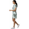 image:imageHawaii Hangover Family Matching Tropical Polo Shirts amp Polo Dresses  Wispy Cereus Light Blue Resort Golf OutfitsWomen Polo Dress Tropical Print