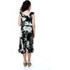 image:imageFamily Matching Hawaiian Clothes Wispy Cereus Black  Lightweight 100 rayon  Family matching outfits  Tropical floral print  Beach vacations  Luaus  Cruises  Family photosGirl Wrap