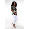 image:imageFamily Matching Hawaiian Clothes Wispy Cereus Black  Lightweight 100 rayon  Family matching outfits  Tropical floral print  Beach vacations  Luaus  Cruises  Family photosWomen Offshoulder Ruffle Top