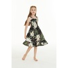 image:imageFamily Matching Hawaiian Clothes Wispy Cereus Black  Lightweight 100 rayon  Family matching outfits  Tropical floral print  Beach vacations  Luaus  Cruises  Family photosGirl Elastic Top Strap