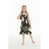 image:imageFamily Matching Hawaiian Clothes Wispy Cereus Black  Lightweight 100 rayon  Family matching outfits  Tropical floral print  Beach vacations  Luaus  Cruises  Family photosGirl Elastic Top Strap
