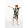 image:imageFamily Matching Hawaiian Clothes Wispy Cereus Black  Lightweight 100 rayon  Family matching outfits  Tropical floral print  Beach vacations  Luaus  Cruises  Family photosBoy Short Sleeve