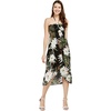 image:imageFamily Matching Hawaiian Clothes Wispy Cereus Black  Lightweight 100 rayon  Family matching outfits  Tropical floral print  Beach vacations  Luaus  Cruises  Family photosWomen Halter