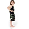 image:imageFamily Matching Hawaiian Clothes Wispy Cereus Black  Lightweight 100 rayon  Family matching outfits  Tropical floral print  Beach vacations  Luaus  Cruises  Family photosGirl Shift