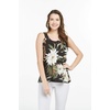 image:imageFamily Matching Hawaiian Clothes Wispy Cereus Black  Lightweight 100 rayon  Family matching outfits  Tropical floral print  Beach vacations  Luaus  Cruises  Family photosWomen Tank Top