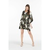 image:imageFamily Matching Hawaiian Clothes Wispy Cereus Black  Lightweight 100 rayon  Family matching outfits  Tropical floral print  Beach vacations  Luaus  Cruises  Family photosWomen Short Poncho