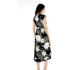 image:imageFamily Matching Hawaiian Clothes Wispy Cereus Black  Lightweight 100 rayon  Family matching outfits  Tropical floral print  Beach vacations  Luaus  Cruises  Family photosWomen Wrap Ruffle
