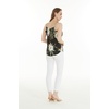 image:imageFamily Matching Hawaiian Clothes Wispy Cereus Black  Lightweight 100 rayon  Family matching outfits  Tropical floral print  Beach vacations  Luaus  Cruises  Family photosWomen Spaghetti Strap Top