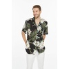 image:imageFamily Matching Hawaiian Clothes Wispy Cereus Black  Lightweight 100 rayon  Family matching outfits  Tropical floral print  Beach vacations  Luaus  Cruises  Family photosMen Short Sleeve