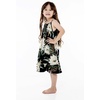 image:imageFamily Matching Hawaiian Clothes Wispy Cereus Black  Lightweight 100 rayon  Family matching outfits  Tropical floral print  Beach vacations  Luaus  Cruises  Family photosGirl Shift