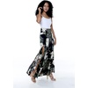 image:imageFamily Matching Hawaiian Clothes Wispy Cereus Black  Lightweight 100 rayon  Family matching outfits  Tropical floral print  Beach vacations  Luaus  Cruises  Family photosWomen Wide Leg Pants