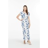 image:imageHawaii Hangover Family Matching Hawaiian Clothes Day Dream Bloom  Family matching Hawaiian outfits Day Dream Bloom lightweight rayon machine washable tropical floral print luaus cruisesWomen Cap Sleeve