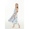 image:imageHawaii Hangover Family Matching Hawaiian Clothes Day Dream Bloom  Family matching Hawaiian outfits Day Dream Bloom lightweight rayon machine washable tropical floral print luaus cruisesGirl Maxi Tiered