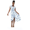 image:imageHawaii Hangover Family Matching Hawaiian Clothes Day Dream Bloom  Family matching Hawaiian outfits Day Dream Bloom lightweight rayon machine washable tropical floral print luaus cruisesWomen Wrap Ruffle