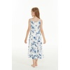 image:imageHawaii Hangover Family Matching Hawaiian Clothes Day Dream Bloom  Family matching Hawaiian outfits Day Dream Bloom lightweight rayon machine washable tropical floral print luaus cruisesGirl Maxi Tiered