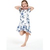 image:imageHawaii Hangover Family Matching Hawaiian Clothes Day Dream Bloom  Family matching Hawaiian outfits Day Dream Bloom lightweight rayon machine washable tropical floral print luaus cruisesGirl Simple Muumuu Ruffle