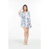 image:imageHawaii Hangover Family Matching Hawaiian Clothes Day Dream Bloom  Family matching Hawaiian outfits Day Dream Bloom lightweight rayon machine washable tropical floral print luaus cruisesWomen Short Poncho