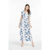 image:imageHawaii Hangover Family Matching Hawaiian Clothes Day Dream Bloom  Family matching Hawaiian outfits Day Dream Bloom lightweight rayon machine washable tropical floral print luaus cruisesWomen Cap Sleeve