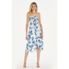 image:imageHawaii Hangover Family Matching Hawaiian Clothes Day Dream Bloom  Family matching Hawaiian outfits Day Dream Bloom lightweight rayon machine washable tropical floral print luaus cruisesWomen Halter