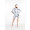 image:imageHawaii Hangover Family Matching Hawaiian Clothes Day Dream Bloom  Family matching Hawaiian outfits Day Dream Bloom lightweight rayon machine washable tropical floral print luaus cruisesWomen Short Poncho