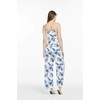 image:imageHawaii Hangover Family Matching Hawaiian Clothes Day Dream Bloom  Family matching Hawaiian outfits Day Dream Bloom lightweight rayon machine washable tropical floral print luaus cruisesWomen V Neck Jumpsuit