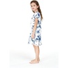 image:imageHawaii Hangover Family Matching Hawaiian Clothes Day Dream Bloom  Family matching Hawaiian outfits Day Dream Bloom lightweight rayon machine washable tropical floral print luaus cruisesGirl Simple Muumuu Ruffle