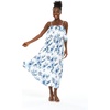 image:imageHawaii Hangover Family Matching Hawaiian Clothes Day Dream Bloom  Family matching Hawaiian outfits Day Dream Bloom lightweight rayon machine washable tropical floral print luaus cruisesWomen Short Maxi Ruffle