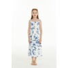 image:imageHawaii Hangover Family Matching Hawaiian Clothes Day Dream Bloom  Family matching Hawaiian outfits Day Dream Bloom lightweight rayon machine washable tropical floral print luaus cruisesGirl Maxi Tiered