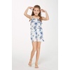 image:imageHawaii Hangover Family Matching Hawaiian Clothes Day Dream Bloom  Family matching Hawaiian outfits Day Dream Bloom lightweight rayon machine washable tropical floral print luaus cruisesGirl Romper