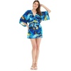image:imageHawaii Hangover Family Matching Hawaiian Clothes Sunset Blue  Family matching Hawaiian outfits Sunset Blue lightweight rayon machine washable tropical print luaus cruisesWomen Kimono Cardigan