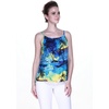 image:imageHawaii Hangover Family Matching Hawaiian Clothes Sunset Blue  Family matching Hawaiian outfits Sunset Blue lightweight rayon machine washable tropical print luaus cruisesWomen Spaghetti Strap Top