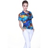 image:imageHawaii Hangover Family Matching Hawaiian Clothes Sunset Blue  Family matching Hawaiian outfits Sunset Blue lightweight rayon machine washable tropical print luaus cruisesWomen Aloha Shirt